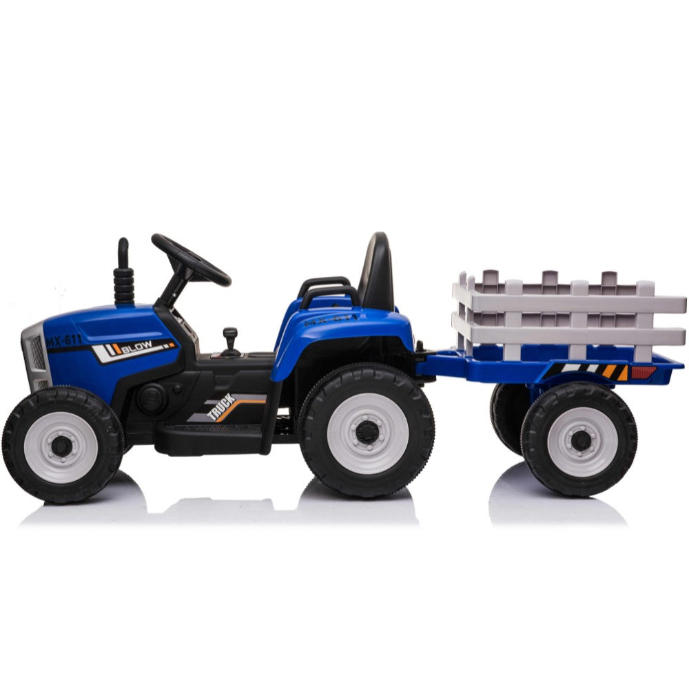 Tractor met aanhanger