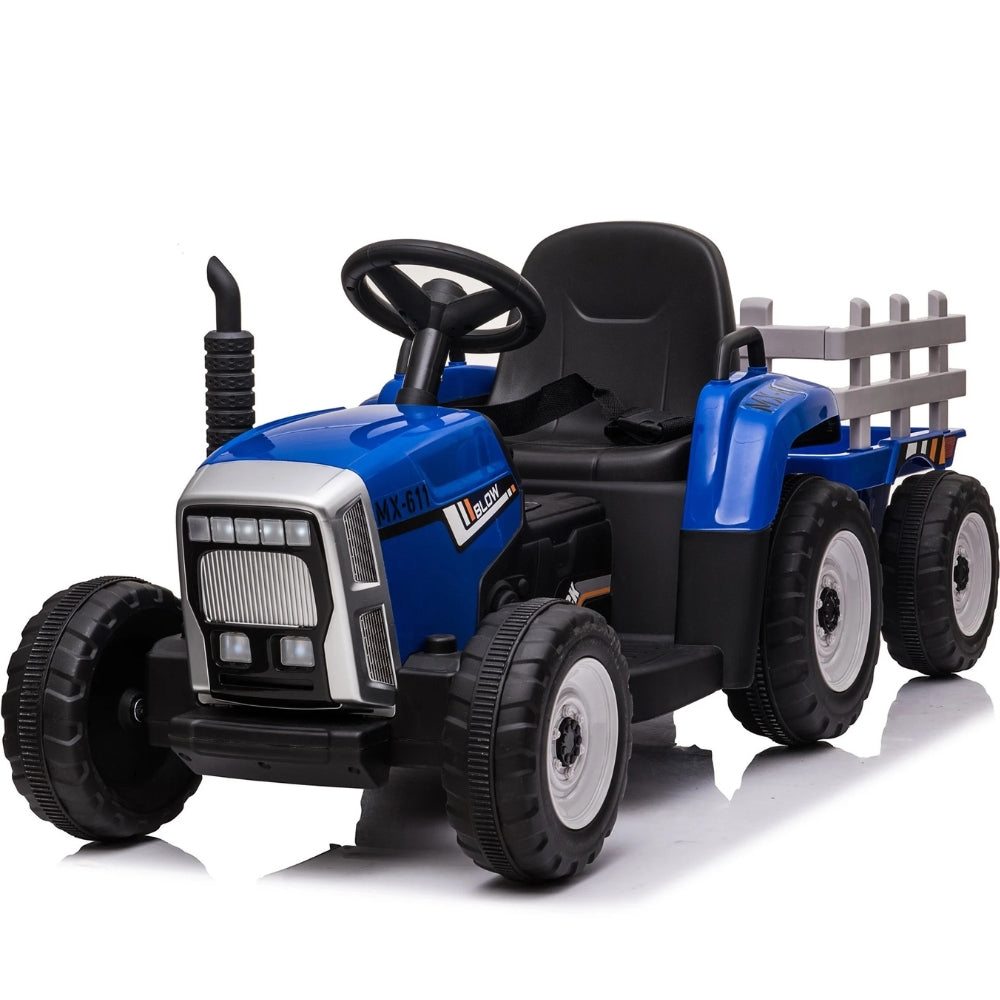 Tractor met aanhanger
