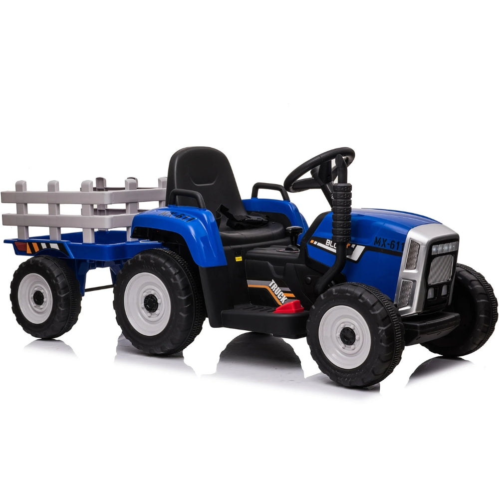 Tractor met aanhanger