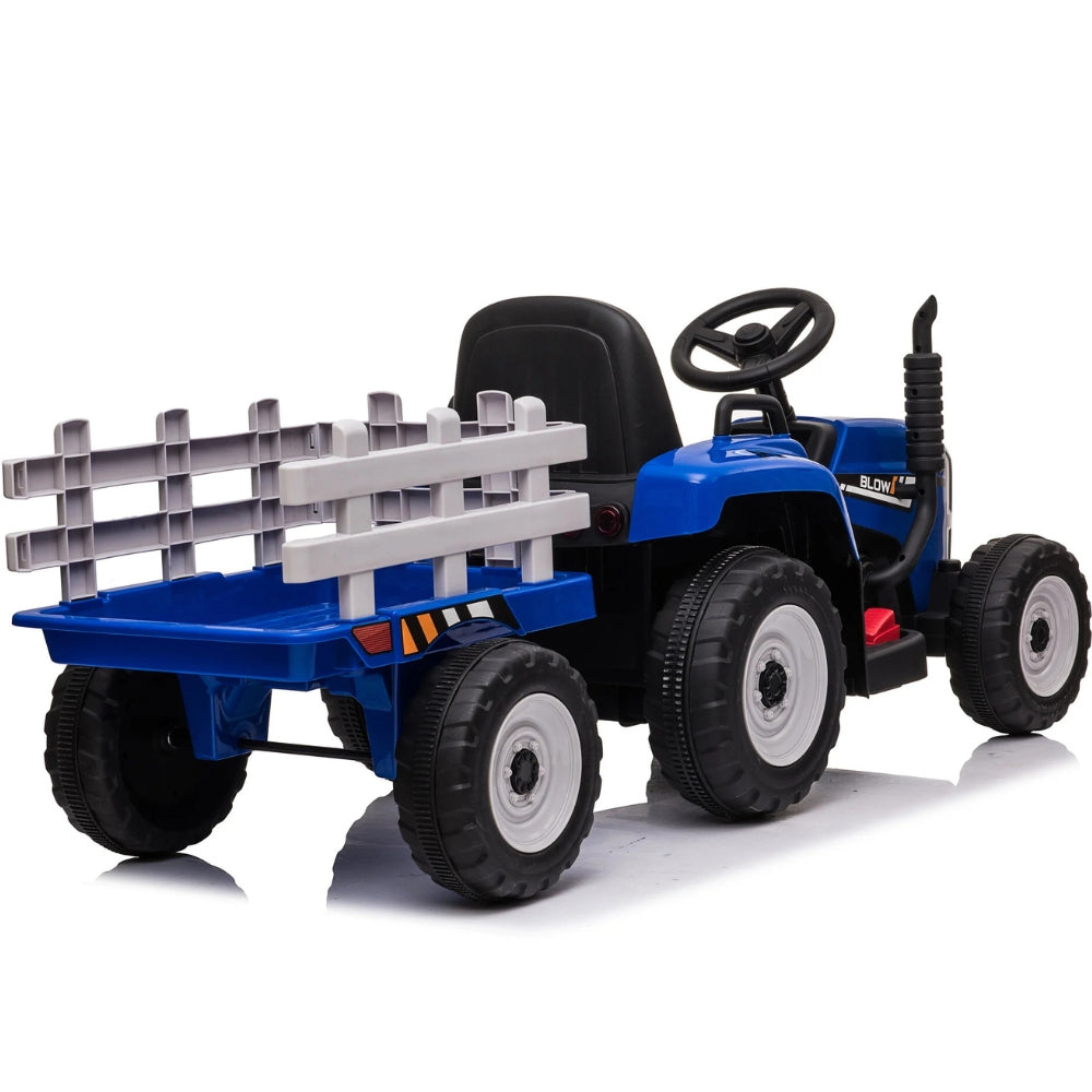 Tractor met aanhanger