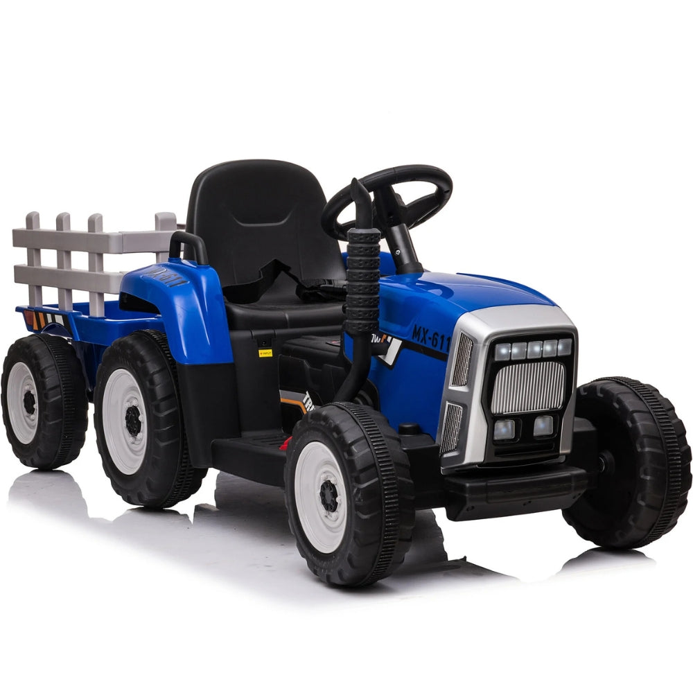 Tractor met aanhanger