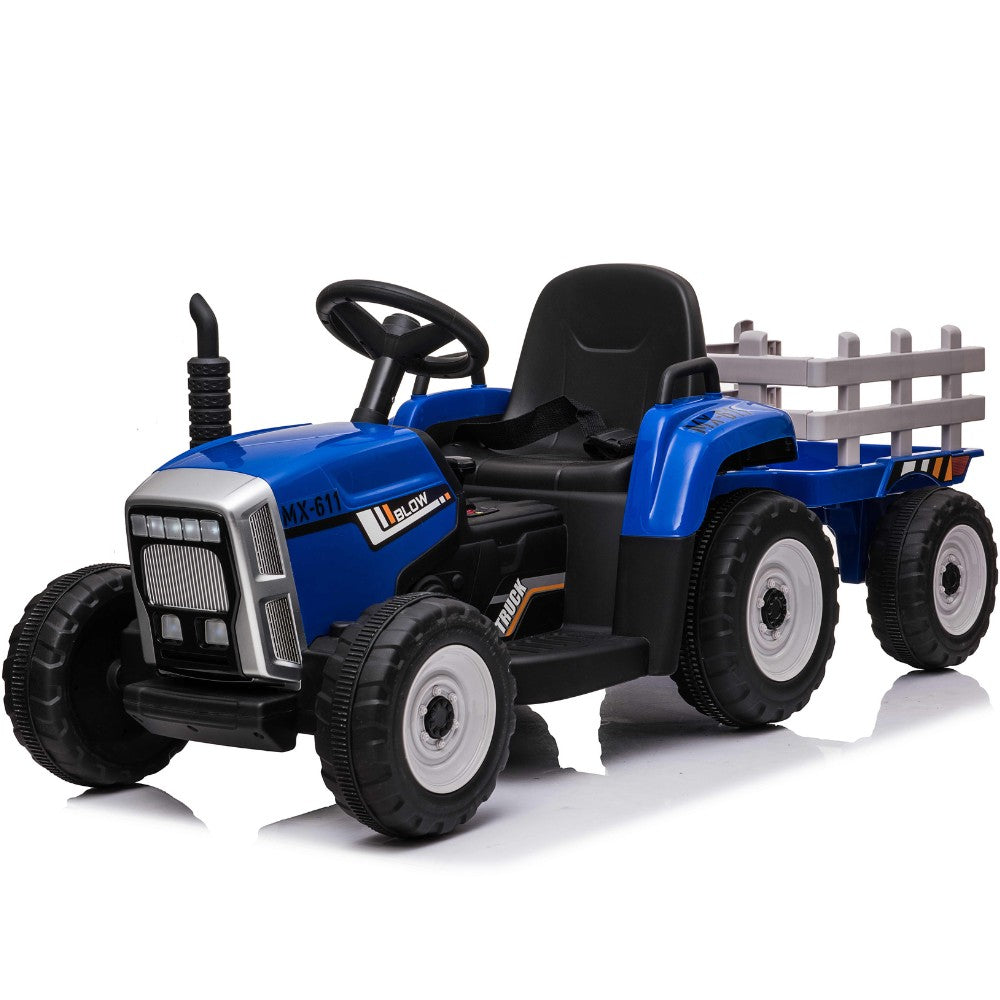 Tractor met aanhanger
