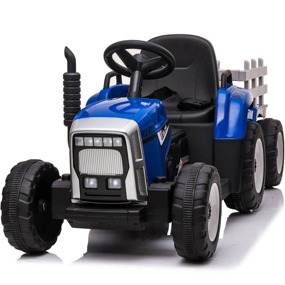 Tractor met aanhanger
